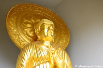 Golden Buddha Closeup