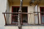 Tree Rips Apart Metal Balcony
