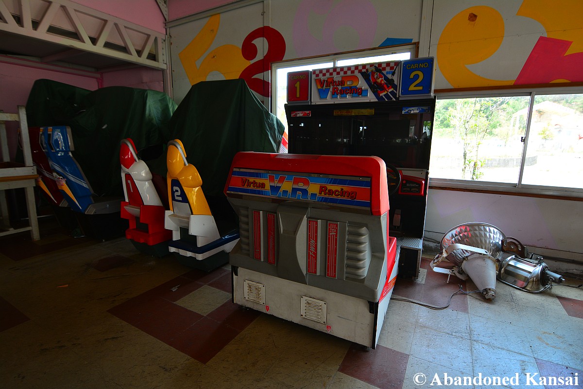 Abandoned Virtua Racing Arcade Machine Abandoned Kansai