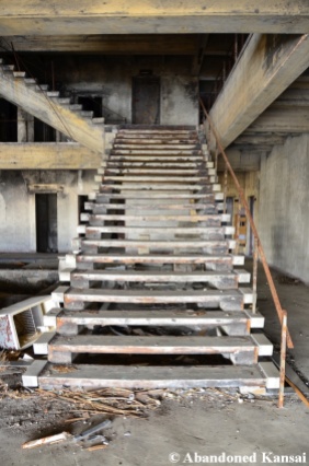 Abandoned Concrete Staircase