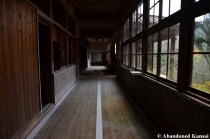 Beautiful Old School Hallway