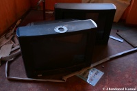 Abandoned Love Hotel TVs