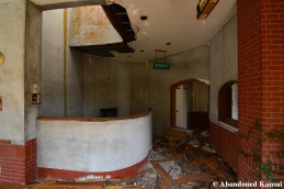 Abandoned Restaurant Hallway