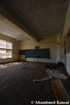 Abandoned School Wooden Floor
